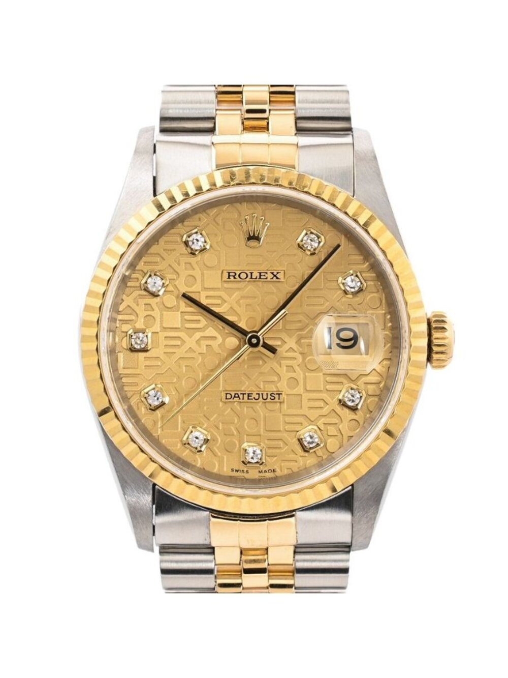 Rolex Watch Datejust Gold